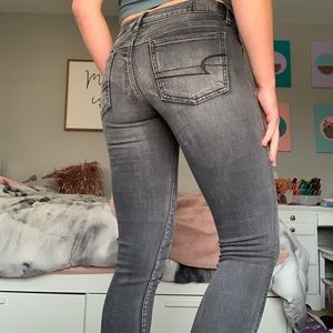 American Eagle Black Skinny Jeans